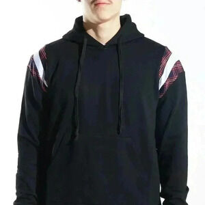 EMBELLISH HOCKNEY HOODIE (BLACK)